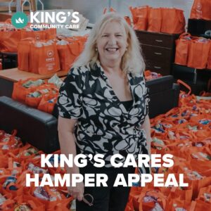 Donation to King's Hamper Appeal